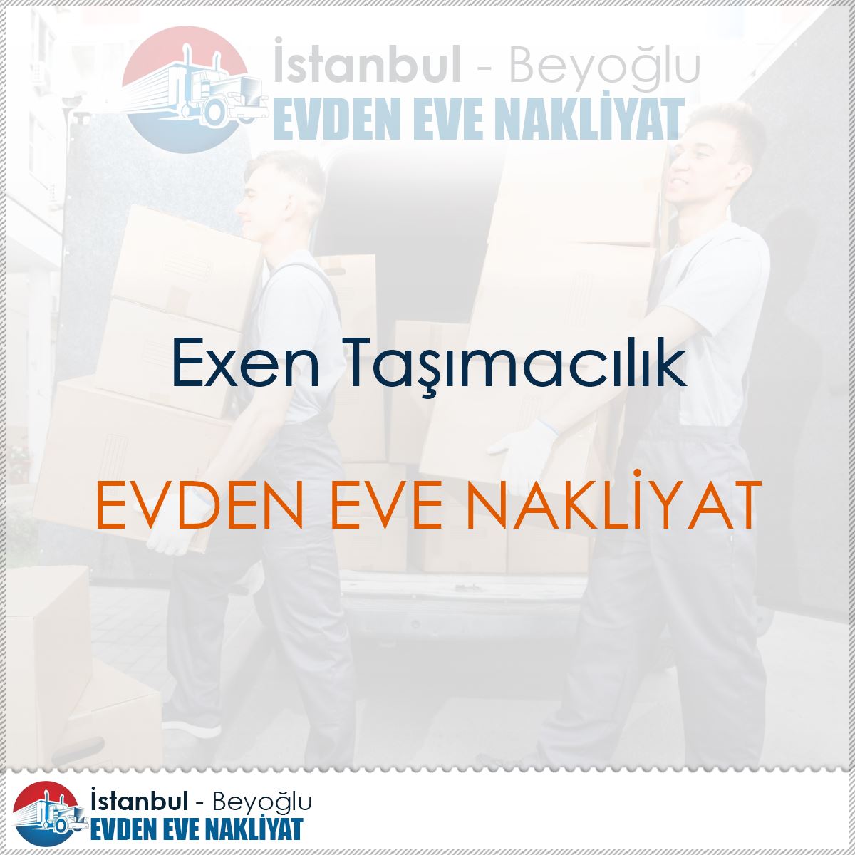 Exen Taşımacılık : Kapak Görseli