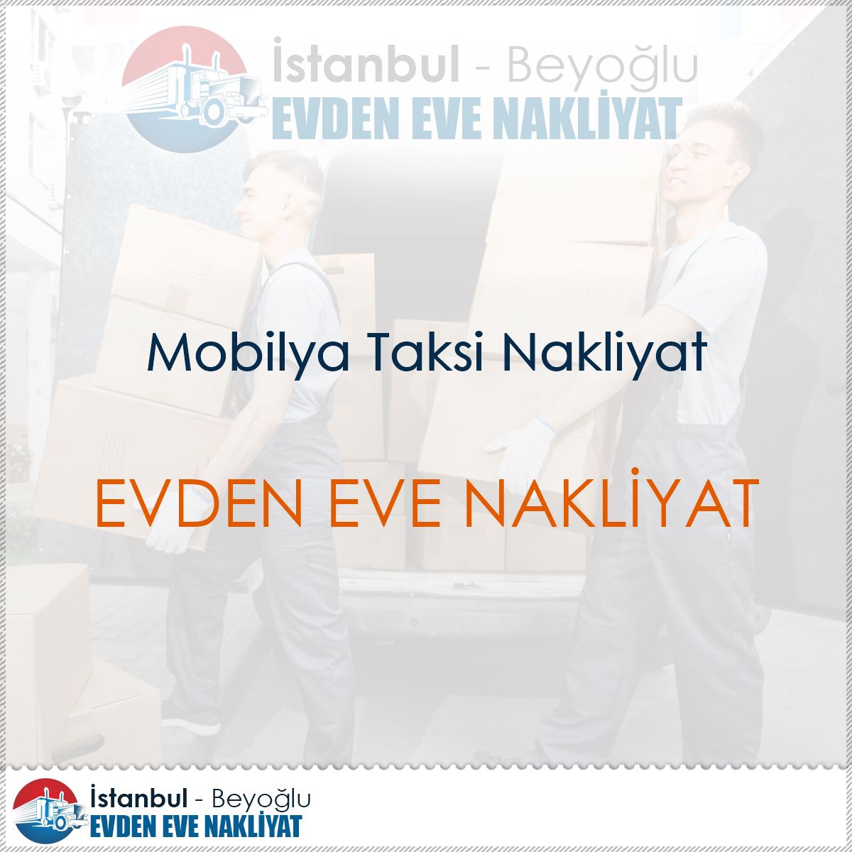 Mobilya Taksi Nakliyat : Kapak Görseli